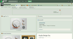 Desktop Screenshot of phokxinhuh.deviantart.com