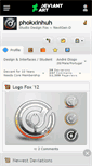 Mobile Screenshot of phokxinhuh.deviantart.com