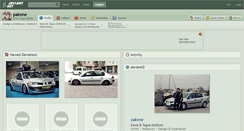Desktop Screenshot of pakone.deviantart.com