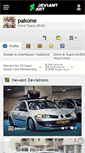 Mobile Screenshot of pakone.deviantart.com
