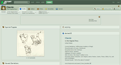 Desktop Screenshot of chewie-.deviantart.com