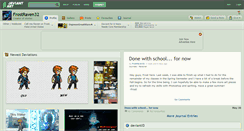 Desktop Screenshot of frostraven32.deviantart.com