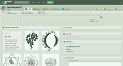 Desktop Screenshot of jackvalentine77.deviantart.com