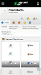 Mobile Screenshot of eslamstudio.deviantart.com