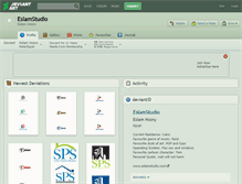 Tablet Screenshot of eslamstudio.deviantart.com