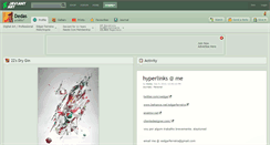 Desktop Screenshot of dedas.deviantart.com