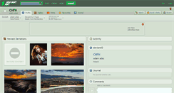 Desktop Screenshot of chfh.deviantart.com