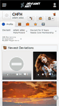 Mobile Screenshot of chfh.deviantart.com