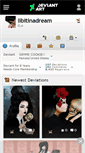 Mobile Screenshot of libitinadream.deviantart.com