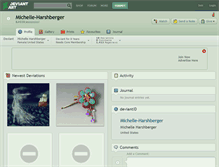 Tablet Screenshot of michelle-harshberger.deviantart.com