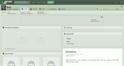 Desktop Screenshot of gvss.deviantart.com