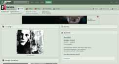 Desktop Screenshot of baruska.deviantart.com