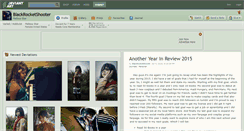 Desktop Screenshot of blackrocketshooter.deviantart.com