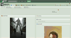 Desktop Screenshot of digital404.deviantart.com