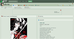 Desktop Screenshot of luffy-club.deviantart.com