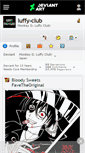 Mobile Screenshot of luffy-club.deviantart.com