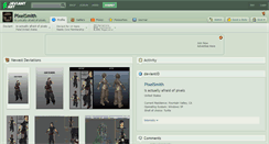 Desktop Screenshot of pixelsmith.deviantart.com