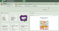 Desktop Screenshot of noc-san.deviantart.com