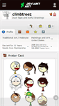 Mobile Screenshot of climbtreez.deviantart.com
