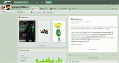 Desktop Screenshot of harlequinnriddles.deviantart.com