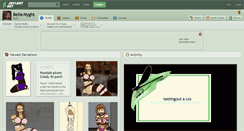 Desktop Screenshot of bella-nyght.deviantart.com