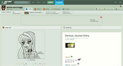 Desktop Screenshot of anime-and-magic.deviantart.com