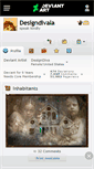 Mobile Screenshot of designdivala.deviantart.com