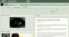 Desktop Screenshot of claryana.deviantart.com