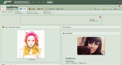 Desktop Screenshot of maddithong.deviantart.com