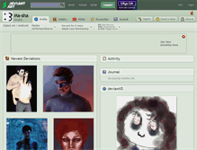 Tablet Screenshot of ma-sha.deviantart.com