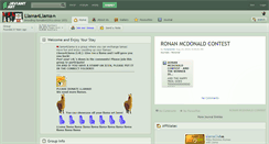 Desktop Screenshot of llama4llama.deviantart.com