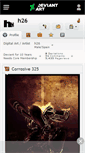 Mobile Screenshot of h26.deviantart.com