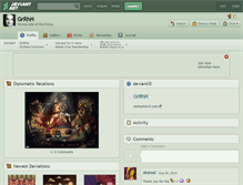 Tablet Screenshot of grrhh.deviantart.com