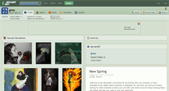 Desktop Screenshot of gvsu.deviantart.com