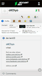 Mobile Screenshot of oiichyo.deviantart.com