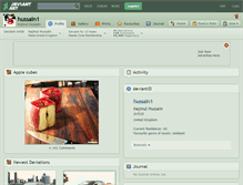 Tablet Screenshot of hussain1.deviantart.com