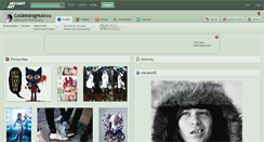 Desktop Screenshot of coldmidnightairxx.deviantart.com