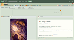 Desktop Screenshot of makime.deviantart.com