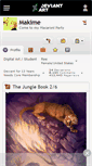 Mobile Screenshot of makime.deviantart.com