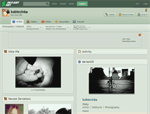 Tablet Screenshot of kobiecinka.deviantart.com
