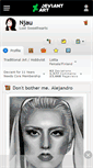 Mobile Screenshot of njau.deviantart.com