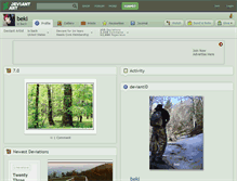 Tablet Screenshot of beki.deviantart.com