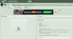 Desktop Screenshot of eara.deviantart.com