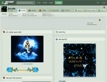 Tablet Screenshot of jocuda.deviantart.com