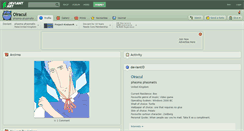 Desktop Screenshot of oiracul.deviantart.com