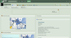 Desktop Screenshot of chicacereza.deviantart.com