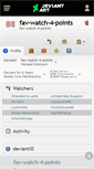 Mobile Screenshot of fav-watch-4-points.deviantart.com