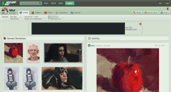 Desktop Screenshot of latur.deviantart.com