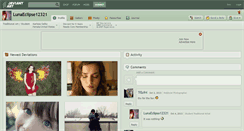Desktop Screenshot of lunaeclipse12321.deviantart.com
