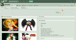 Desktop Screenshot of leocreed.deviantart.com